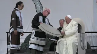 Pope Francis apologizes for historic child abuse in Canada's Iqaluit | AFP