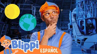 Blippi mira al espacio | Blippi Español | Videos educativos para niños | Aprende y Juega