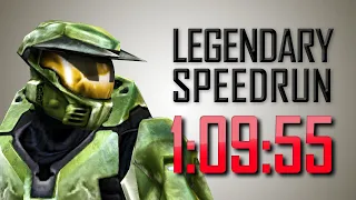 [WR] Halo: CE Done in 1:09:55 - Legendary Speedrun