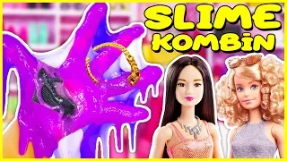 Barbie Kombin Challenge Slime'dan Ne Çıkarsa Kombin Dila Kent