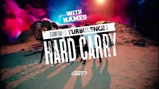 Got7 "Hard Carry" (하드캐리)MV with NAMES