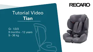 RECARO Tian Tutorial Video