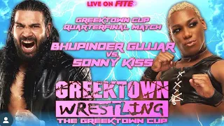 Bhupinder gujjar vs Sonny Kiss|Indian pro wrestler|Impact wrestling|Pro wrestling India|India