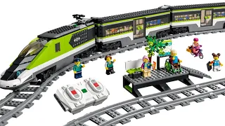 My new lego train set