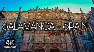 🇪🇸 Salamanca, Spain - Walking Tour (4K UHD)