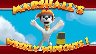 Marshall's Weekly Wipeouts! (Season 3 - Pups Save a Satellite)