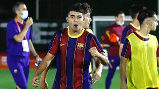 Ilias Akhomach - FC Barcelona Juvenil A vs Malaga • Copa de Campeones Semi Final • 6/25/21