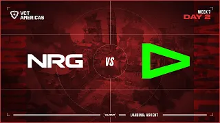 NRG vs LOUD - VCT Americas Stage 1 - W7D2 - Map 1