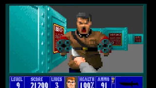 Wolfenstein 3D - Final boss Hitler - Episode 3