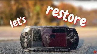 Restoring and Rebuilding a Play Station PSP 1000 in 2022