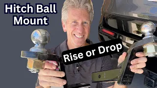 Determining the Proper Rise or Drop of a Hitch Ball Mount