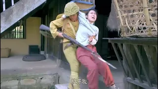 Anti-Japanese Movie|Japs raid in a village,angered the Chinese masters who wiped out 1,000 enemies