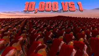 КОГО СМОГУТ ПОБЕДИТЬ 300 СПАРТАНЦЕВ? Ultimate Epic Battle Simulator
