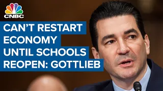 Former FDA chief: We can't restart the economy until schools reopen