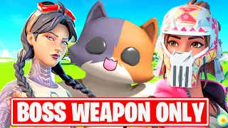 Boss Kit, Boss Jules, Boss Ocean! All Bosses Mythic Weapon Loot Challenge - Fortnite Season 3