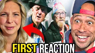 My WIFE doesn't BELIEVE it! Pete & Bas - Gangster Sh** BLIND REACTION!