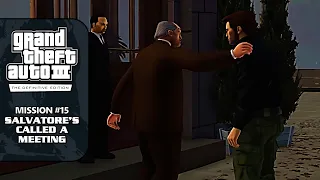 GTA 3 (Definitive Edition) [100% Walkthrough] - Mission #15: Salvatore's Called a Meeting