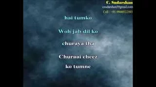 zaroori tha - Rahat Fateh Ali Khan - Video Karaoke