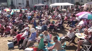 The Royal Marines Band at Deal Memorial Bandstand July 2017