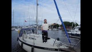 Albin 82 ms in the Gulf of Riga