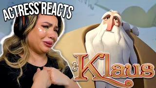 *BEST ENDING TO A CHRISTMAS MOVIE EVER* ACTRESS CRIES WATCHING KLAUS (2019) first time reaction