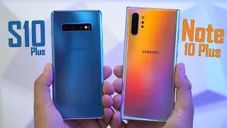 Galaxy Note 10 Plus vs S10 Plus - Full Comparison