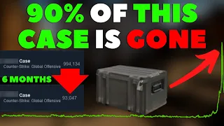 90% Of This Case Is GONE! Huge Change For CSGO Investing