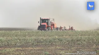 Большеглушицкий агровестник 18 08 2021 г  Сев озимых в ООО ТТС -Агро