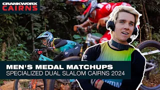 SPECIALIZED DUAL SLALOM CAIRNS | MEN'S PODIUM MATCHUPS