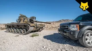 Tank Round vs Land Rover 😳 Richard Ryan
