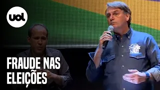 Sem provas, Bolsonaro diz ter "provas materiais" de fraude nas eleições: "Fui eleito no 1º turno"