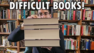 Ten Hard Books I Want to Read (But It’s Fine If You Don’t)