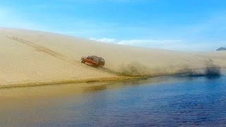 Nissan Patrol GQ Y60 TD42 Climbing Sand Dune