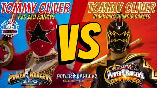 Power Rangers Legacy Wars Tommy Oliver Red Zeo Ranger Vs Black Dino Thunder Ranger Tommy Oliver