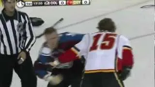 Hockeyfighters.cz  David Liffiton vs Tim Jackman.wmv