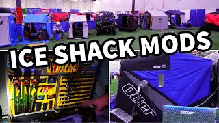 Top 7 Modified Ice Shacks! Portable Ice Fishing Shack Competition