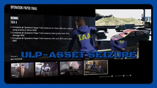 ULP - Asset Seizure - Tier 4 Career Progress - GTA V Online