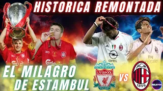 La Mejor Final de la Historia de la champions: Milan 3 vs Liverpool 3 2005