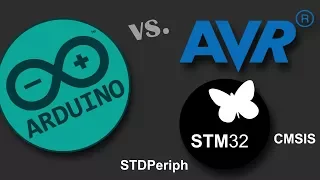 Тормознутость Ардуино... Сравнение скорости (Arduino vs. AVR vs. STM32)