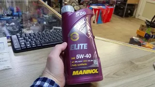 Моторное масло Mannol Elite 5W-40 SN/CF против  MANNOL Extreme 5W40 SN/CF