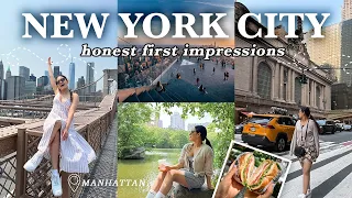 4 DAYS IN NYC VLOG 🗽🍝 best cafes & restaurants, tourist activities, places to visit for FIRST TIMERS