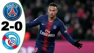 PSG vs Strasbourg 2-0 All Goals