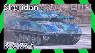 B-C 25 t, Sheridan | Реплеи | WoT Blitz | Tanks Blitz
