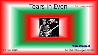 Tears in heaven - #oltre1000micci