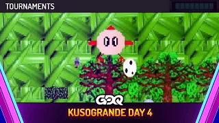 Kusogrande Day 4 - Awesome Games Done Quick 2024 Tournaments