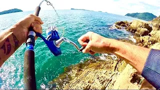 LANDBASE KINGFISH 2ND CAST || COROMANDEL PENNINSULA || (NEW ZEALAND)