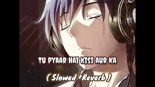 Tu Pyaar hai kisi aur ka lofi song | Slowed + Reverb | New sad Lofi Song