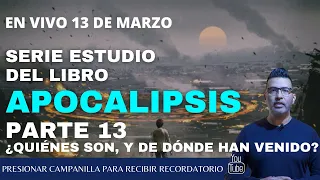 Continuamos con nuestro estudio del libro de Apocalipsis hoy entramos al capitulo 7 -