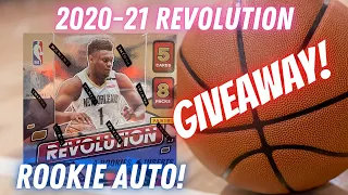 2020-21 Panini Revolution Basketball Hobby Box. Auto Hit and GIVEAWAY