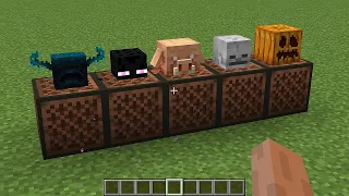 new minecraft mob heads